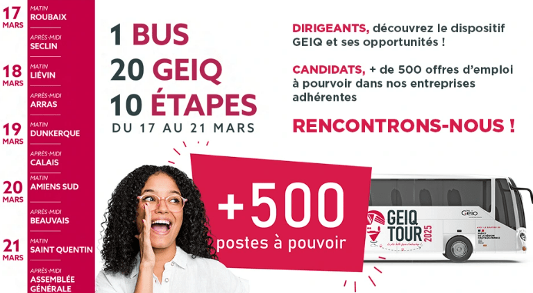GEIQ TOUR 2025 : L’événement des GEIQ